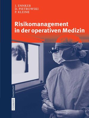cover image of Risikomanagement in der operativen Medizin